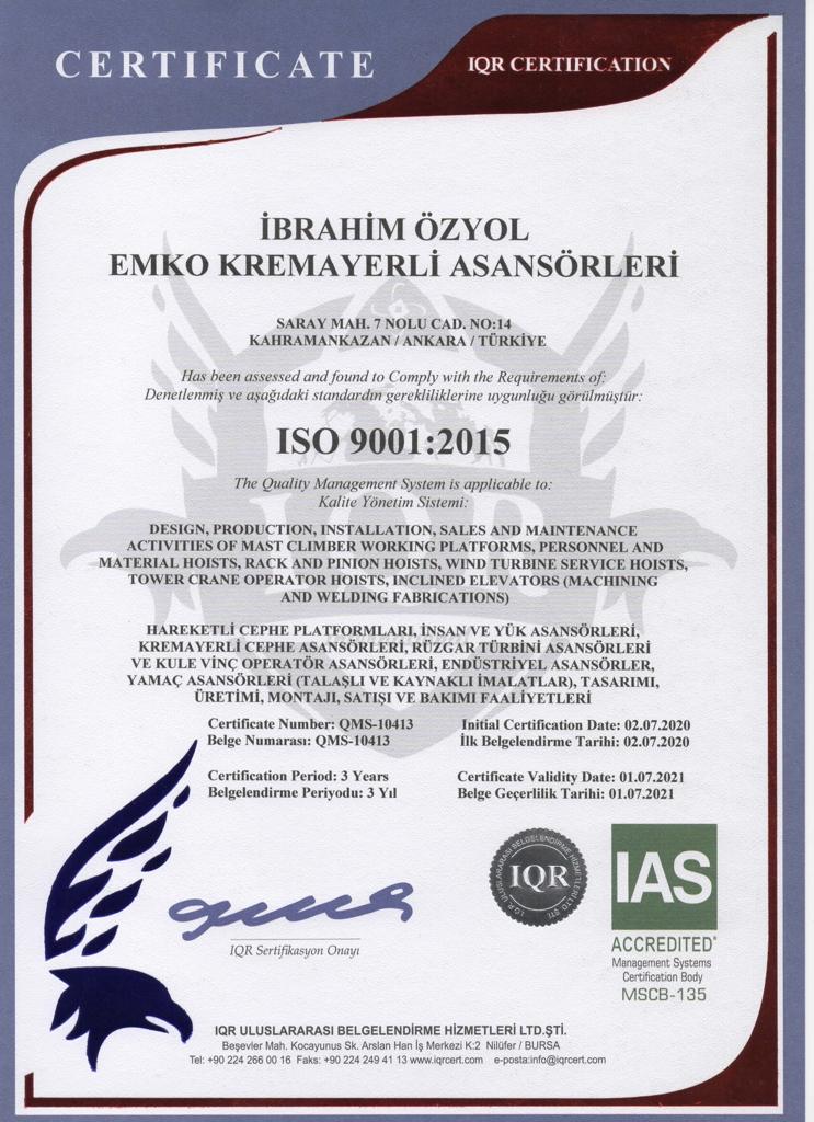 Certificate 3